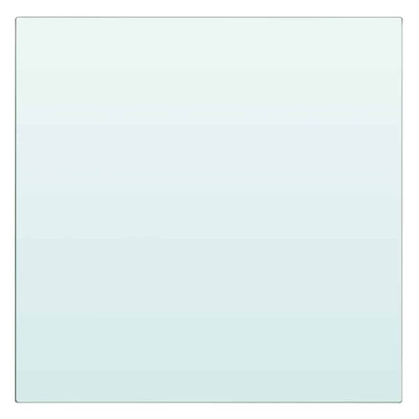 vidaXL Glashylla, klar panel, 30x30 cm