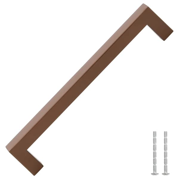 vidaXL skabsgreb, 5 stk., bronze, 192 mm, rustfrit stål