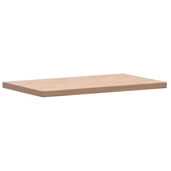 vidaXL bordplade 100x60x4 cm rektangulær massiv bøgetræ