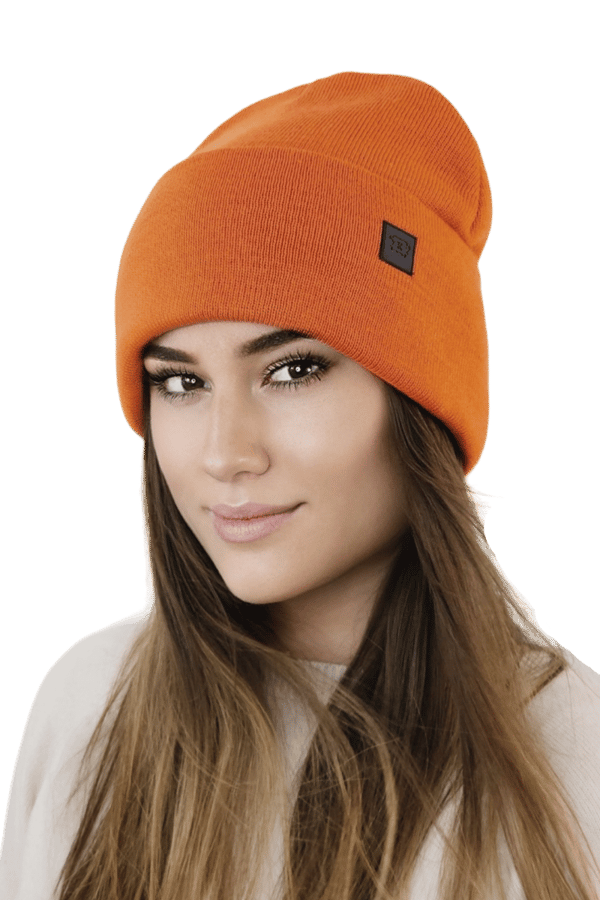 SALLY beanie hue vinter universal hue farve orange