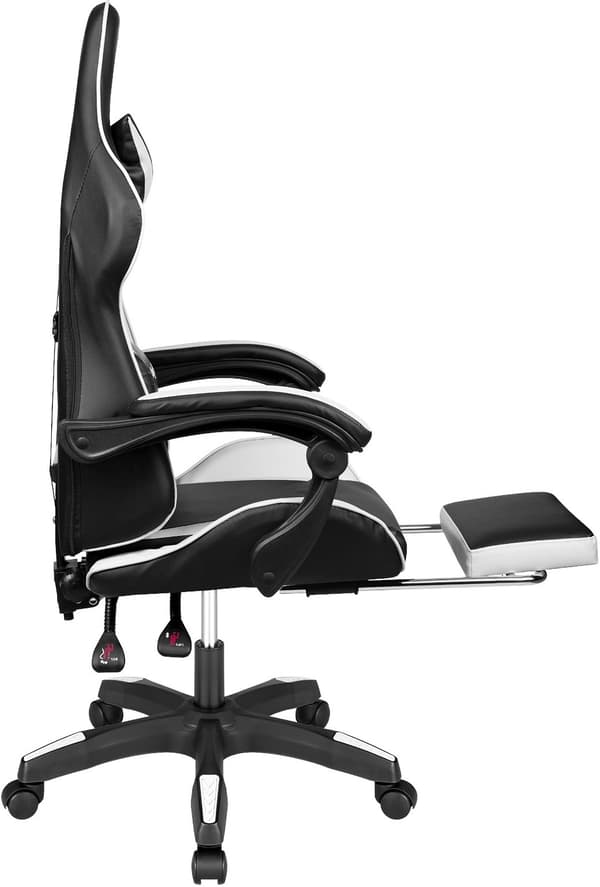 Kruger & Matz GX-150 Sort/Hvid Gamingstol
