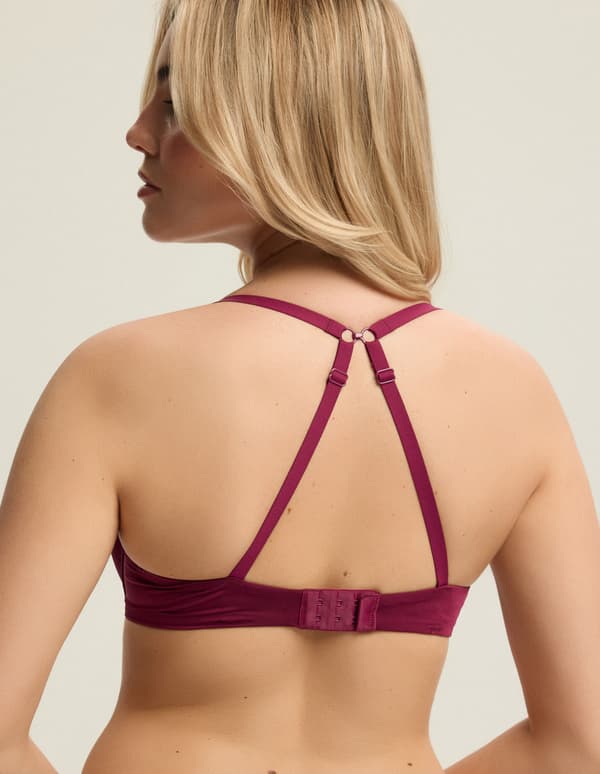 Conway Bloovii Super Push-Up -rintaliivit | Viininpunainen 75A