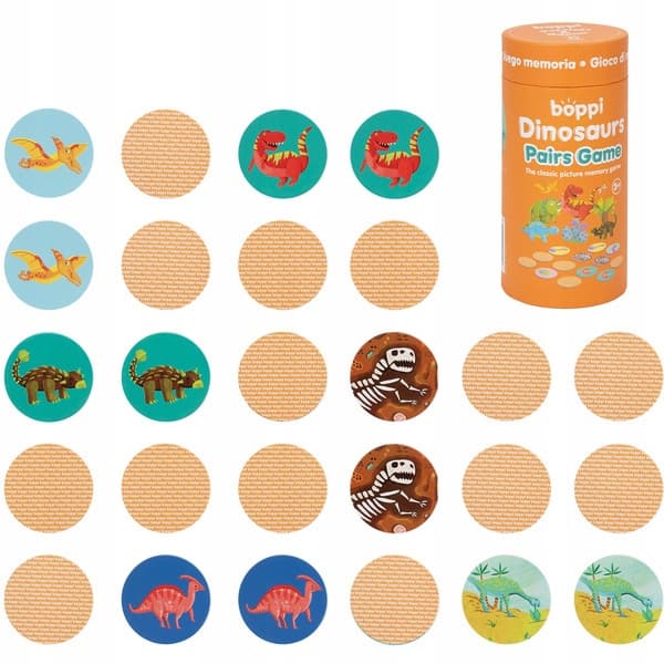BOPPI, Dinosaurpar-hukommelsespuslespil