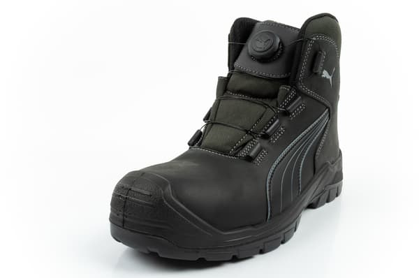 Puma Safety Cascades Disc Mid Sort-Grå [630211] størrelse 41