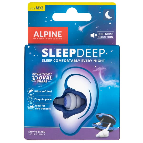 Alpine SleepDjupa öronproppar för sömn