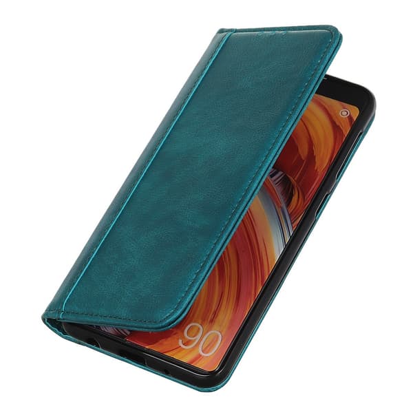Flip-etui til Xiaomi 15 Ultra, splitlæder, grøn