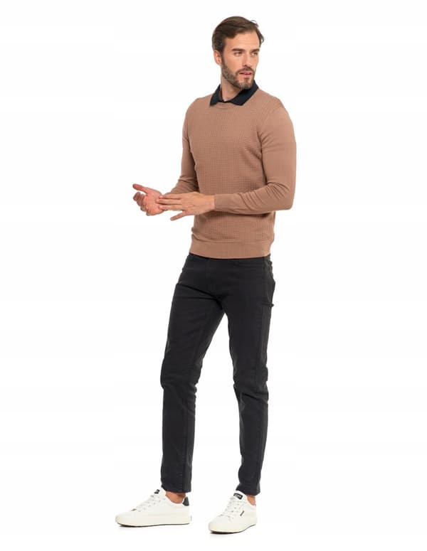Moraj herrskjorta elegant klassisk viskos långärmad XL mocka