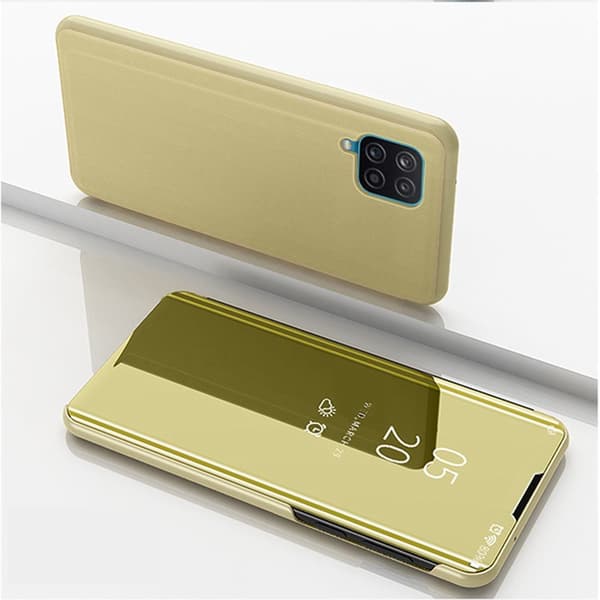 Samsung Galaxy A32 5G Clear View-cover, guld
