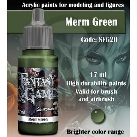SFG-20-asteikon väri Merm Green