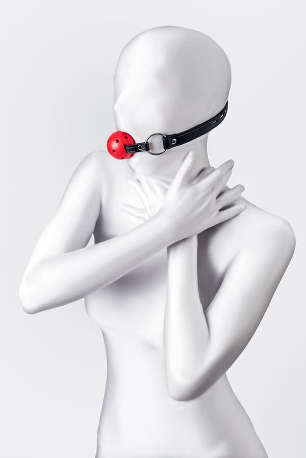 Anonymo munkavle, ABS-plast, röd, 64 cm