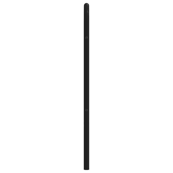 vidaXL metalsengegavl sort 150 cm