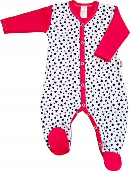 Klovn 2-pak r104 Hjerter Pink klekle