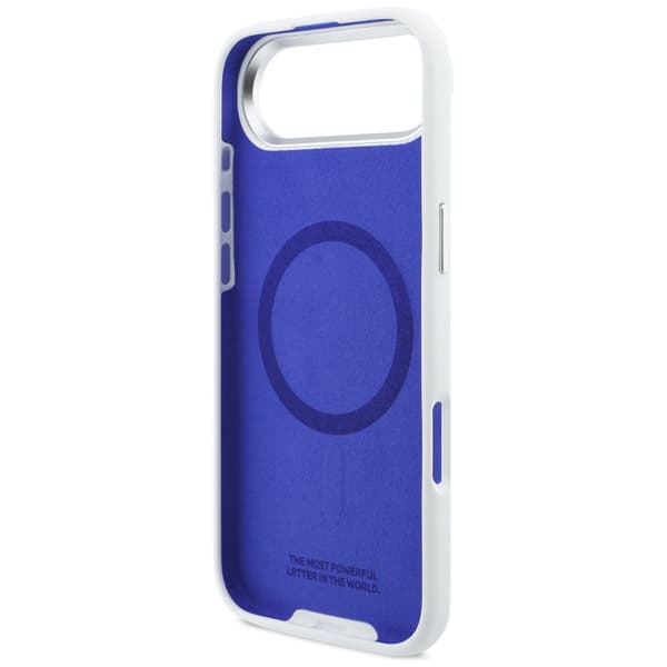 BMW M Silikone Horizontal Line MagSafe-etui til iPhone Air, hvid
