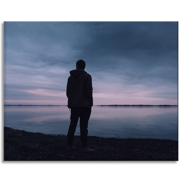 Canvastaulu Maisema Järvimies 100x80