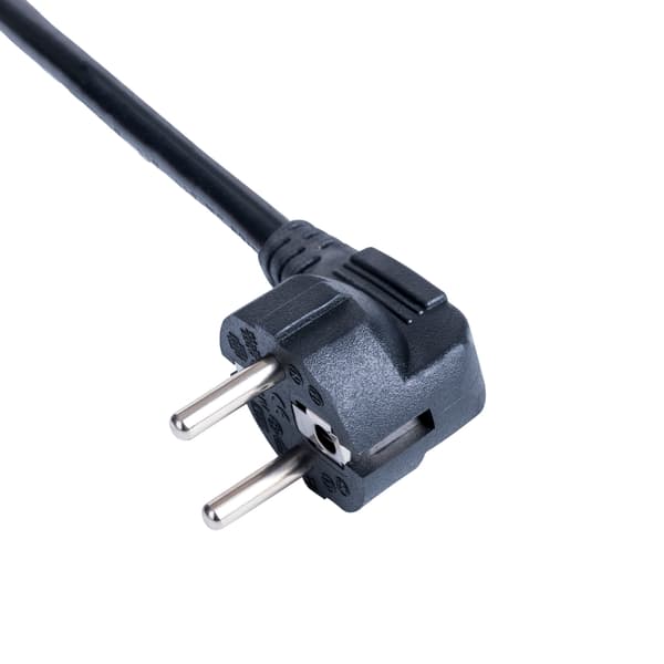 Akyga AK-NB-10A strømkabel kløverblad IEC C5 CEE 7/7 til bærbar computer 3m