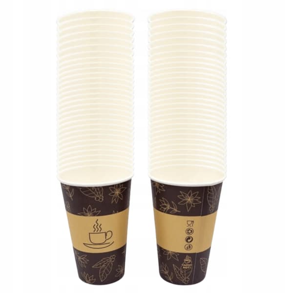 Pappmugg med tryck 250ml 50 st plastfria SUP-muggar