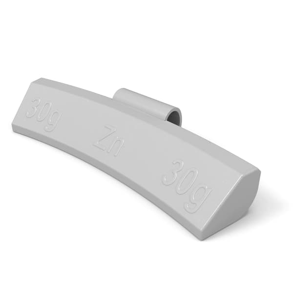 ZINKKLIPPEDE LODER TIL ALUMINIUMSFÆLGE ALU-LODER 30G 100 STK.