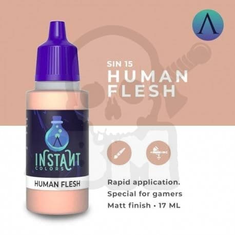 SIN-15-asteikkoväri Välitön ihmisliha