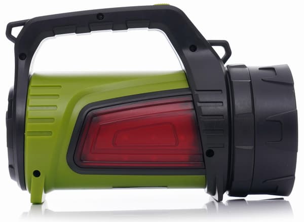 Ladattava taskulamppu sivuvaloilla KD1243