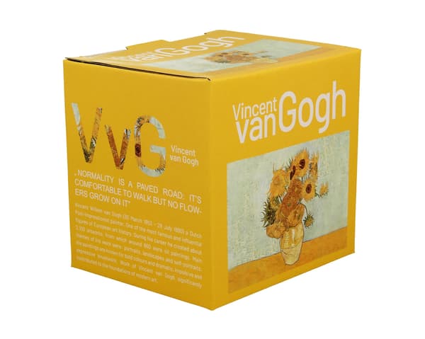 Van Gogh Auringonkukkia Teehaudutin Muki
