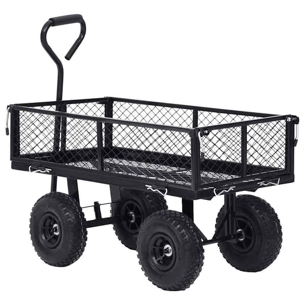 vidaXL havevogn sort 250 kg