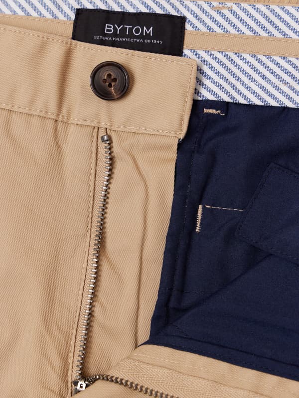 BEIGE MONKTON SHORTS 36