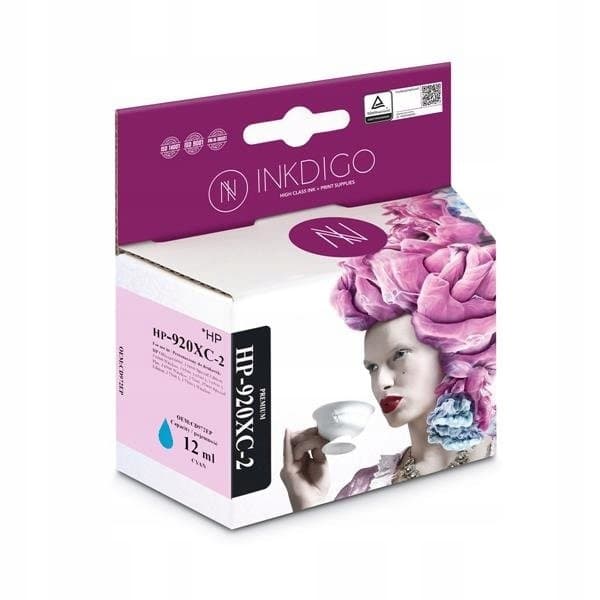 Inkdigo 920XL-blæk kompatibel med HP OfficeJet 6000 6500APlus 7500A 6500 TÜV-certificeret