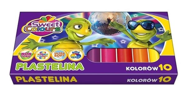 Muovailuvaha 10 väriä
