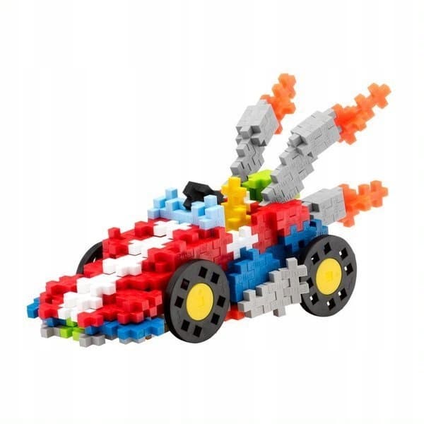 Mini byggeklodsmix, 240 dele, Racermodel