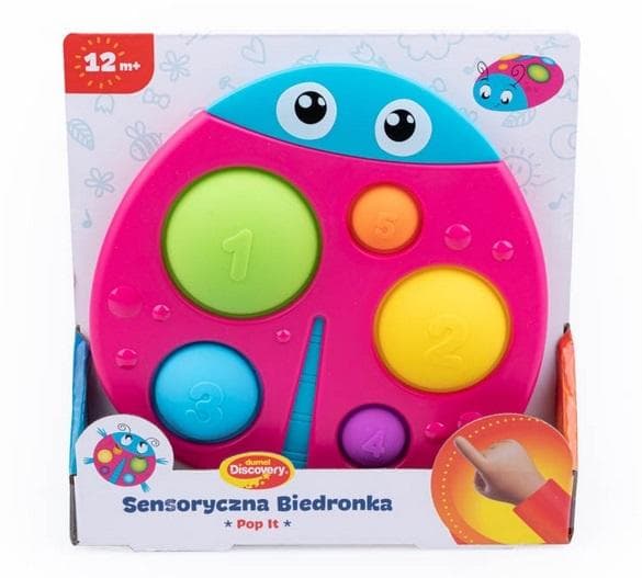 Sensorinen leppäkerttu Pop It