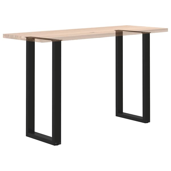 vidaXL sofabordsben, 2 stk., sort, 40x(100-101) cm, stål