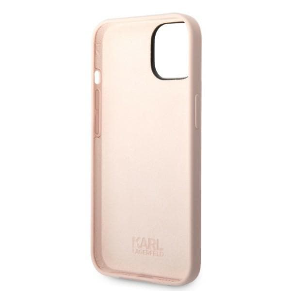 Karl Lagerfeld Silikone Choupette-etui til iPhone 14 Plus, Pink