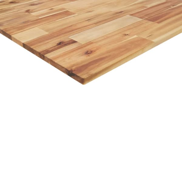 vidaXL rektangulær bordplade 140x20x2 cm massivt akacietræ