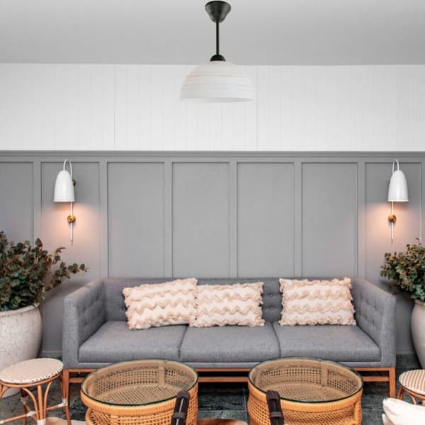 Zirkonia B Loftlampe - Sort