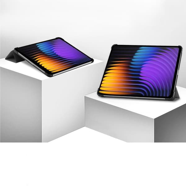 Xiaomi Pad 8 / 8 Pro / 7 / 7 Pro -tableteille tarkoitettu Smartcase-kotelo, harmaa