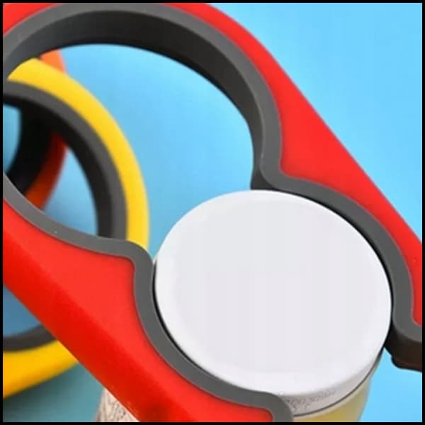 4-i-1-burköppnare för flaskor, korkar, burklock, universal, multifunktionell