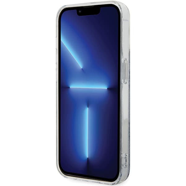Guess IML 4G MagSafe-etui til iPhone 15 Pro, blå