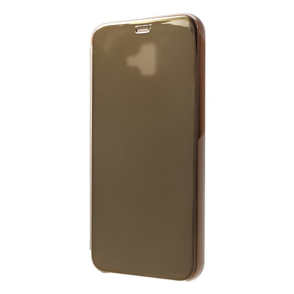 Mirror View Cover til Samsung Galaxy J6+ Plus - Guld