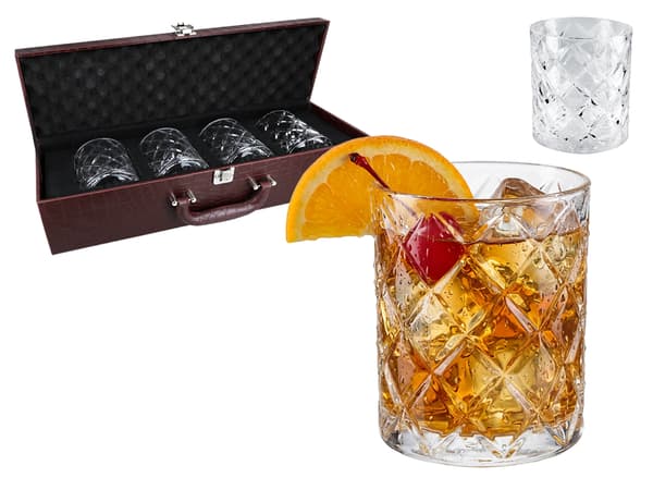 Sæt med 4 whiskyglas