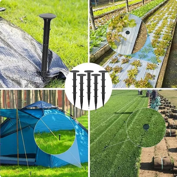 PLASTIKHAVEANKERE TIL AGROTEXTIL 15CM 50 STK.