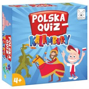 Polen Quiz. Charader 4+. Brädspel. Känguru