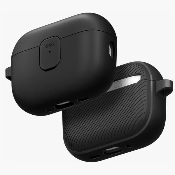 UNIQ Clyde-etui til AirPods Pro 3. generation, sort og grå