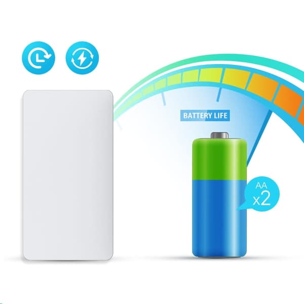 Zigbee TUYA SmartLife NY oversvømmelsessensor med lydalarm