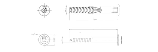 RAWLPLUG FFS Ramplugg 10x100mm, 4-pack