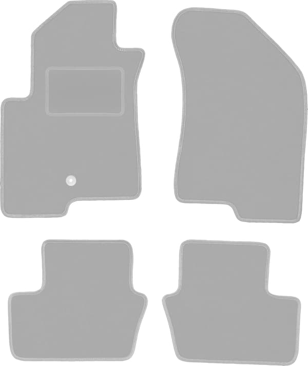 Grå bilmattor för: Jeep Compass MK49 SUV (2007-2017)