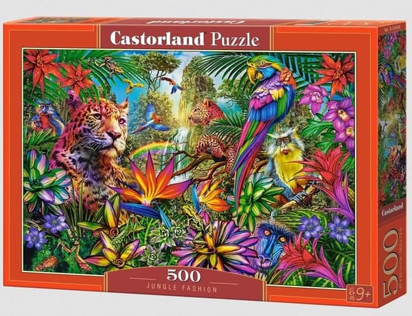 Puslespil 500 Jungle Mode CASTOR