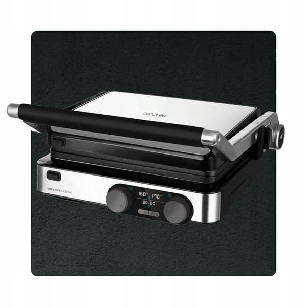 Cecotec Rock'nGrill Dual -sähkögrilli