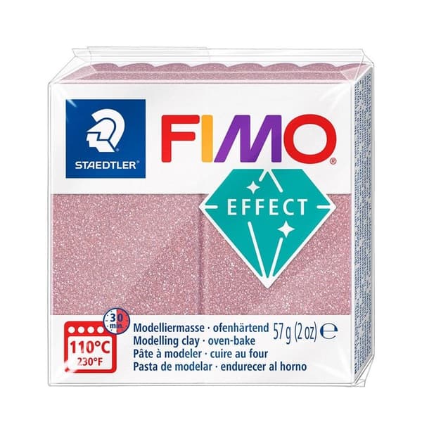 Fimo Effekt polymer ler 57g pink