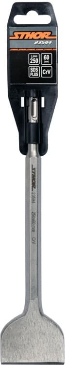 SDS Plus litteä chisel 60 mm 23594 STHOR