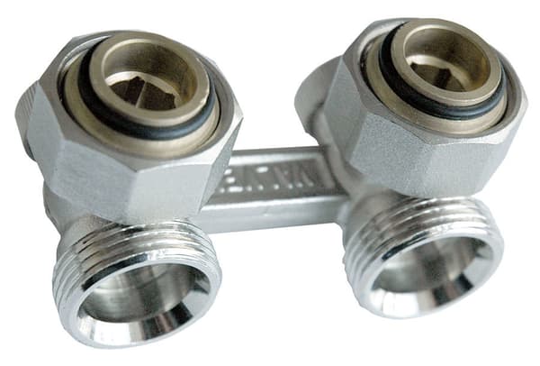 Fusion 3 dobbeltvinkelafspærringsventil til radiator